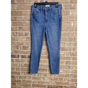 Madewell 10" High Rise Skinny Jeans, Women's 28